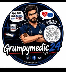 GrumpyMedic24 Logo