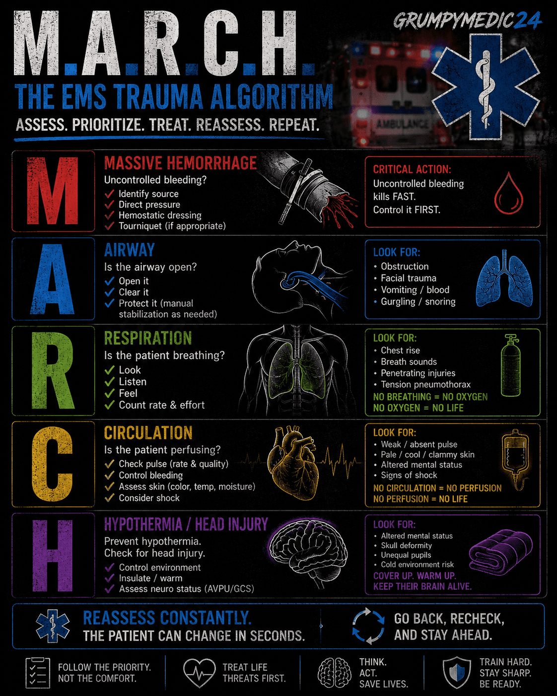 MARCH EMS Algorithm